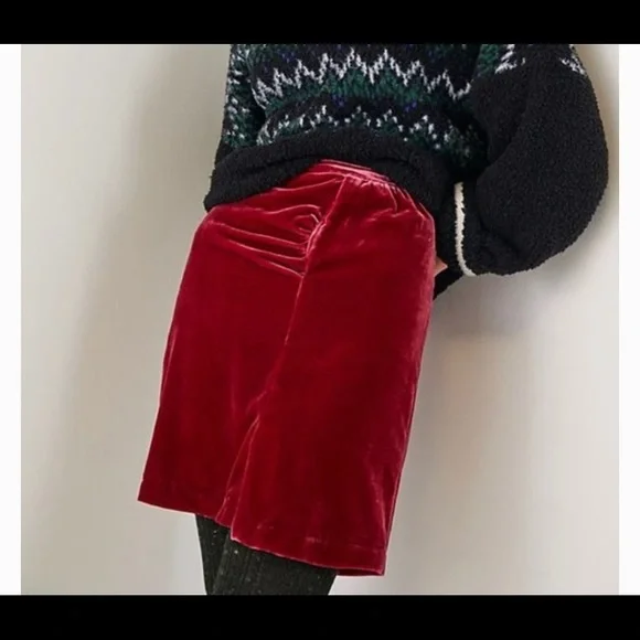 Anthropologie Connie Montie Velvet LinedSkirt sz10 - Picture 2 of 12